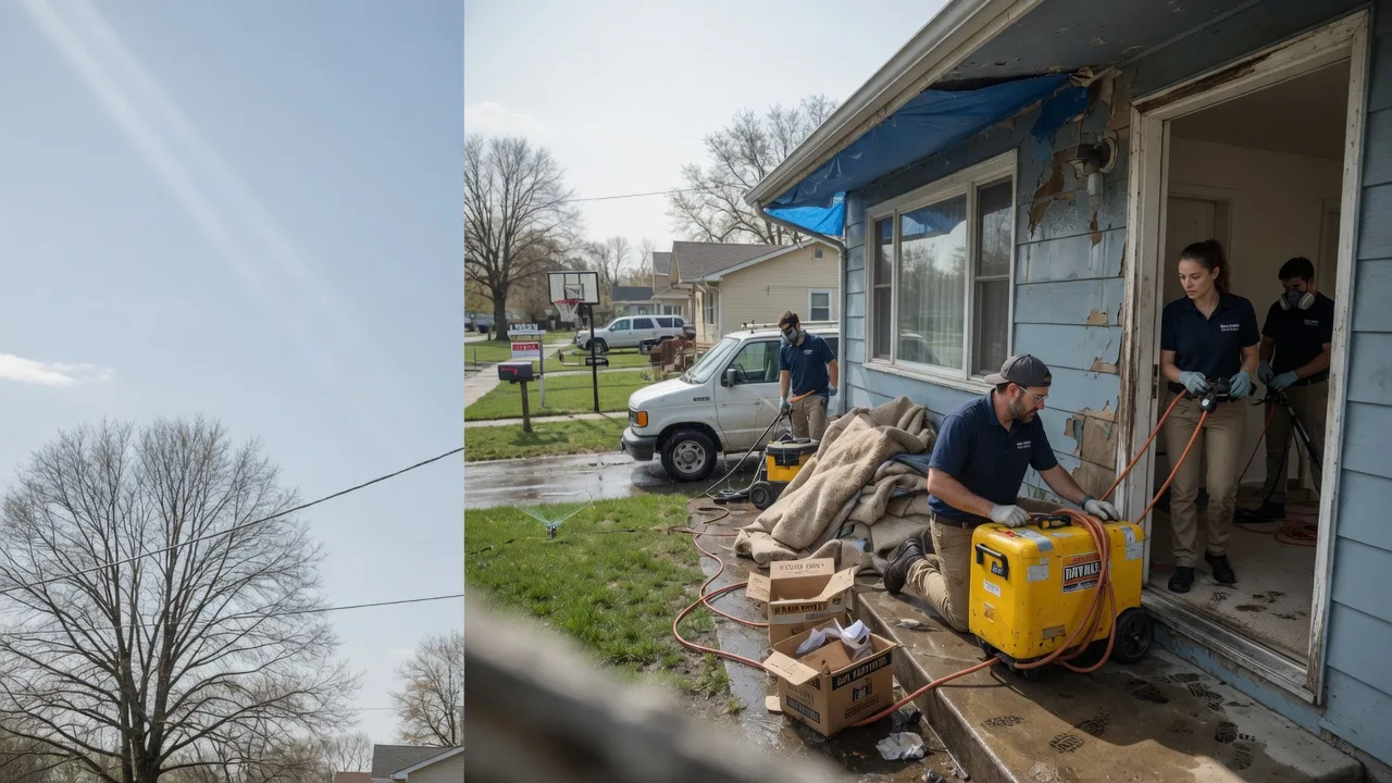 Basement Flood Cleanup in Nashville, MI near me